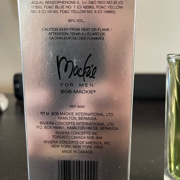 Mackie for men EDT - Picture 3 of 3